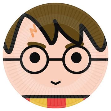Borden Harry Potter Cartoon 23cm (8st), Ophalen of Verzenden, Nieuw