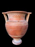 Oud-Grieks Keramiek Column Krater. Spaanse exportvergunning.