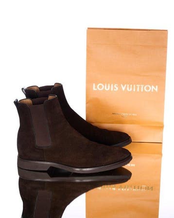 Louis Vuitton - Enkellaarsjes - Maat: EU 44.5, Nieuw