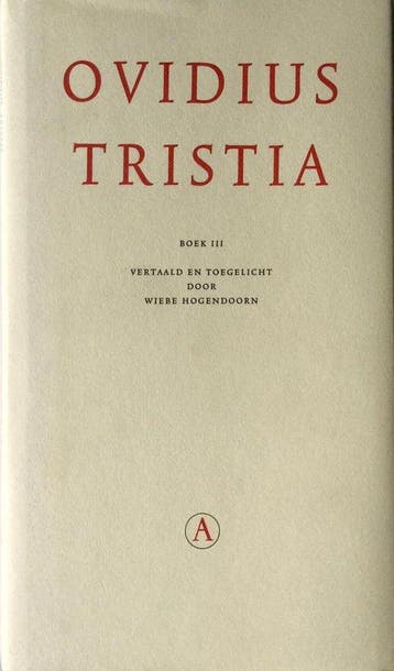 Tristia, Ophalen of Verzenden, Nieuw