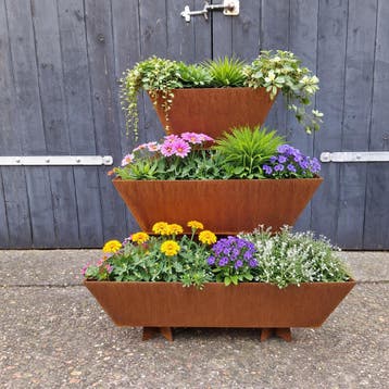 Bloementoren-hoek, 100 cm of meer, Verzenden, Nieuw, Balkon