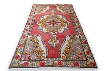 Vintage Usak - Vloerkleed - 235 cm - 140 cm - met, Nieuw