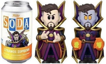 Funko Soda - Marvel - Strange Supreme (CHASE + Common Set,, Verzenden, Nieuw