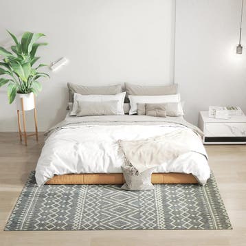TRUUSK Vlakgeweven Tapijt 200 x 140 cm - Wasbaar - Anti-Slip, Verzenden, Nieuw