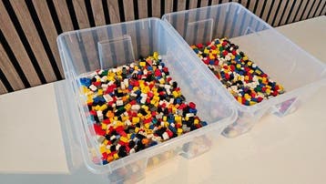 Lego Onderdelen - LEGO 1x2 Bricks 1000x, Nieuw