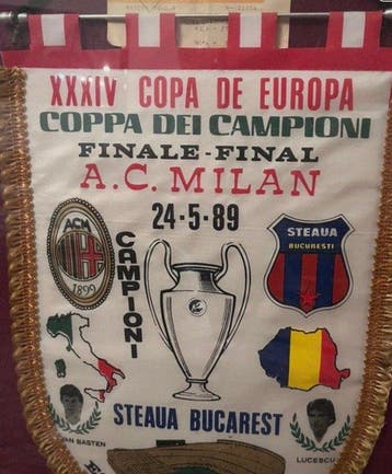 AC Milan - Coppa dei Campioni, steaua Bucarest - Marco van, Verzamelen, Nieuw