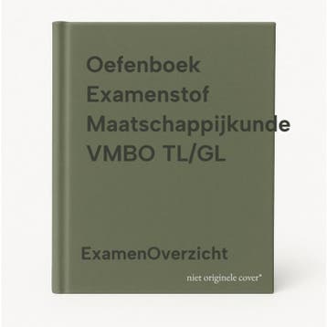 Oefenboek Examenstof Maatschappijkunde VMBO TL/GL, Boeken, Verzenden, Gelezen, ExamenOverzicht