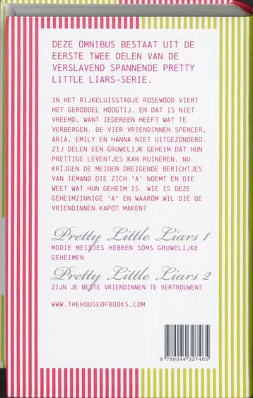 Pretty Little Liars Deel 1 & 2 / Pretty Little Liars / 1-2, Boeken, Verzenden, Gelezen, Sara Shepard
