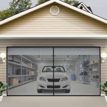 Garagedeurscherm 5,5x2,1m | Retourdeal 35% Korting, 120 cm of meer, Hordeur, Nieuw, Ophalen of Verzenden