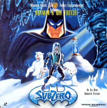 Batman & Mr. Freeze: Subzero (1998) CLV/CAV Laserdisc, Ophalen of Verzenden, Nieuw