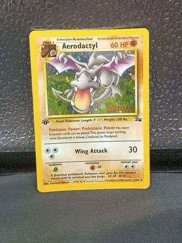Pokémon - 1 Card - Aerodactyl first edition Prerelease First, Nieuw