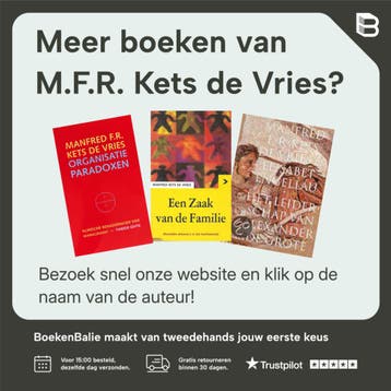 Mentaliteitsverandering in organisaties / Management, Verzenden, Zo goed als nieuw, M.F.R. Kets de Vries