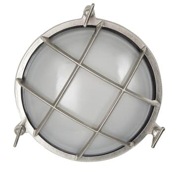 Scheepslamp Portsmouth Nikkel Buitenverlichting, Verzenden, Nieuw