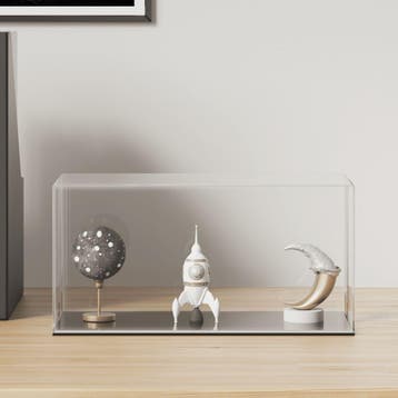 vidaXL Vitrine transparant 24x12x11 cm acryl, Huis en Inrichting, Verzenden, Nieuw