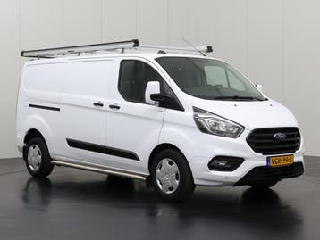 Ford Transit Custom 2.0TDCI Lang Imperiaal | Trekhaak, Stof, Gebruikt, Euro 6, Wit