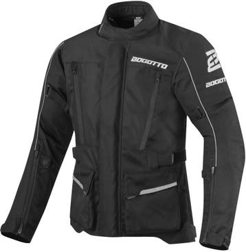 Bogotto Tampar Tour Waterdichte Zwart Textiele Motorjas, Motoren, Jas | textiel, Nieuw met kaartje, Bogotto, Heren