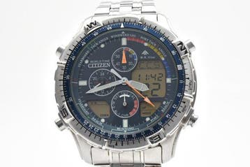 Citizen - World Time Citizen Ana-Digi Chronograph - Zonder, Nieuw