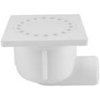 Riko Doucheput - met Zij-uitlaat - Kunststof - 10x10cm - Wit, Ophalen of Verzenden, Nieuw