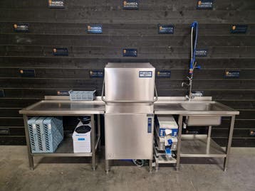 Vaatwasser | doorschuifvaatwasser | vaatwasstraat | Rhima |, Gebruikt, Wassen en Drogen