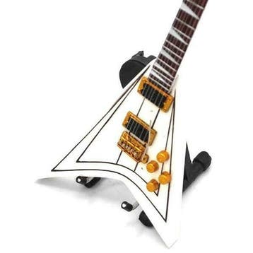 Miniatuur replica Jackson gitaar Randy Rhoads Ozzy Osbourne, Ophalen of Verzenden, Nieuw, Pop, Beeldje of Miniatuur