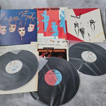 The Manhattan Transfer - Extensions; Mecca For Moderns;, Nieuw in verpakking
