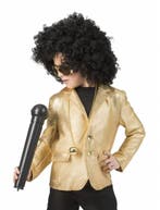Disco Popster Jas Kind - Goud, Ophalen of Verzenden, Nieuw