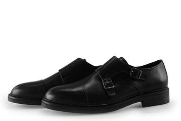 Manfield Veterschoenen in maat 42 Zwart, Kleding | Heren, Schoenen, Manfield, Verzenden, Zwart, Zo goed als nieuw
