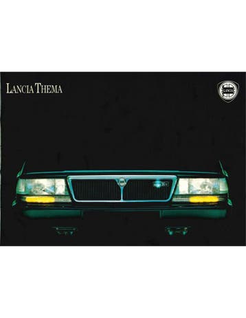 1990 LANCIA THEMA BROCHURE NEDERLANDS, Nieuw, Author