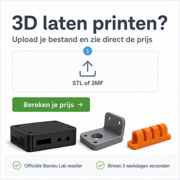 Professionele 3D Print Service – Geen minimumaantal, Ophalen of Verzenden, Nieuw, 3 of meer, Filament