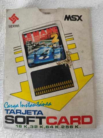 MSX, SERMA - MSX - Le Mans 2 - Videogameconsole + games, Nieuw