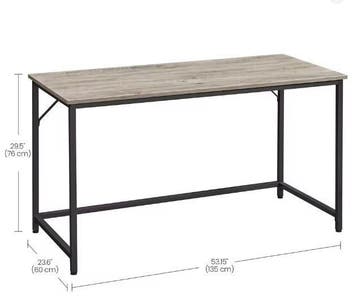 Strak Industrieel Bureau – 140 cm Werkblad, Verzenden, Nieuw