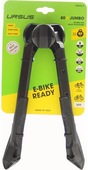 Ursus Dubbele fietsstandaard aluminium 275 mm - zwart - voor, Ophalen of Verzenden, Zo goed als nieuw, Ursus