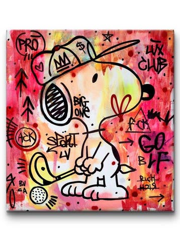 LACRISS (1990) - Snoopy - UV NEON - Lux Golf: The Twilight