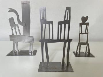 Klaas Gubbels (1934) - Nieuwjaarswens 2018, 2019, 2020, Antiek en Kunst