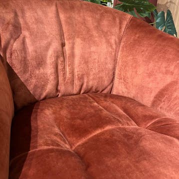 Cloud Draaifauteuil Karese Koper - Henders en Hazel, Nieuw, 75 tot 100 cm, Ophalen of Verzenden, Modern