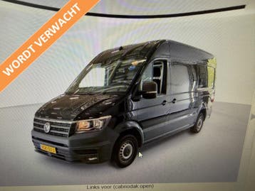 Volkswagen - Crafter - Bestelbus - 35 2.0 TDI 140pk automaat, Automaat, Volkswagen, Zwart, Diesel