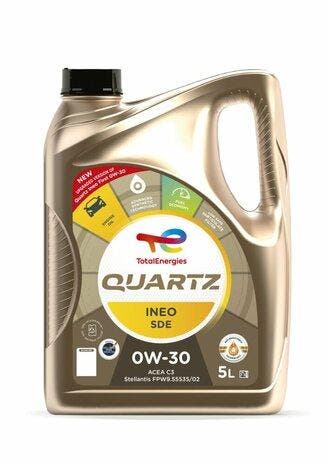 Total Quartz Ineo SDE 0W30 5 Liter, Ophalen of Verzenden