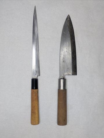 Keukenmes - Staal, Hout - Japan - Traditionele Japanse