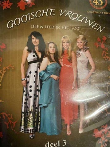Gooische vrouwen seizoen 4 deel 3 (dvd tweedehands film), Ophalen of Verzenden, Zo goed als nieuw