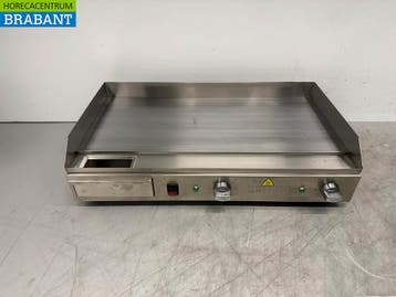 RVS Buffalo Gladde Bakplaat 74,5 cm 230V Horeca, Ophalen of Verzenden, Nieuw in verpakking