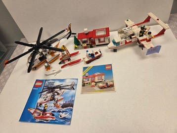 Lego Set - City, Legoland - Med-Star Rescue Plane 6356 +, Kinderen en Baby's, Speelgoed | Duplo en Lego, Nieuw