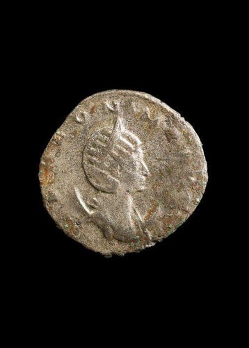 Oud-Romeins Brons Antoninianus van Salonina (Zonder
