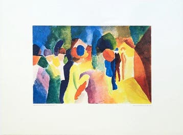 August Macke (after) - Pieperdrucke Verlags-GmbH - Mit