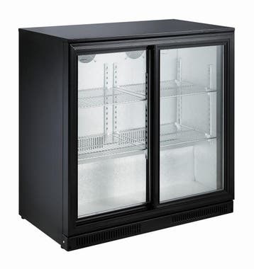 CombiSteel Barkoeler Zwart 198L | 2 Schuifdeuren | Geforceer, Ophalen of Verzenden, Nieuw