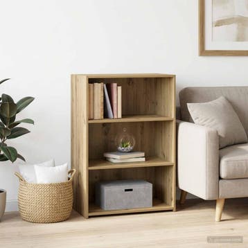 vidaXL Dressoir Artisanaal eiken 70 x 41 x 93 cm Bewerkt, Verzenden, Nieuw, Overige houtsoorten, Minder dan 50 cm