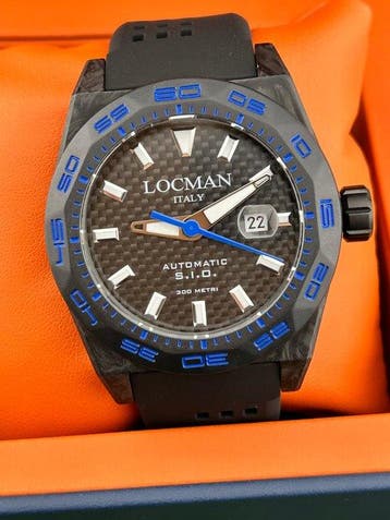 Locman - Stealth Carbon 300 Metri - Zonder minimumprijs -, Nieuw