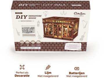 CuteBee Bach Strings Miniatuurhuisje - Modelbouw - Modelb..., Verzenden, Nieuw