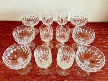 12 x *Nachtmann*- Serie Patrizia, 80er - Drinkglas -