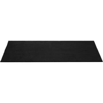 Kortpolig vloerkleed Soft Zone - 80 x 150 cm, zwart, Verzenden, Nieuw