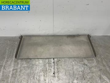 RVS Oprijplaat 125 cm Horeca Slagerij, Ophalen of Verzenden, Gebruikt